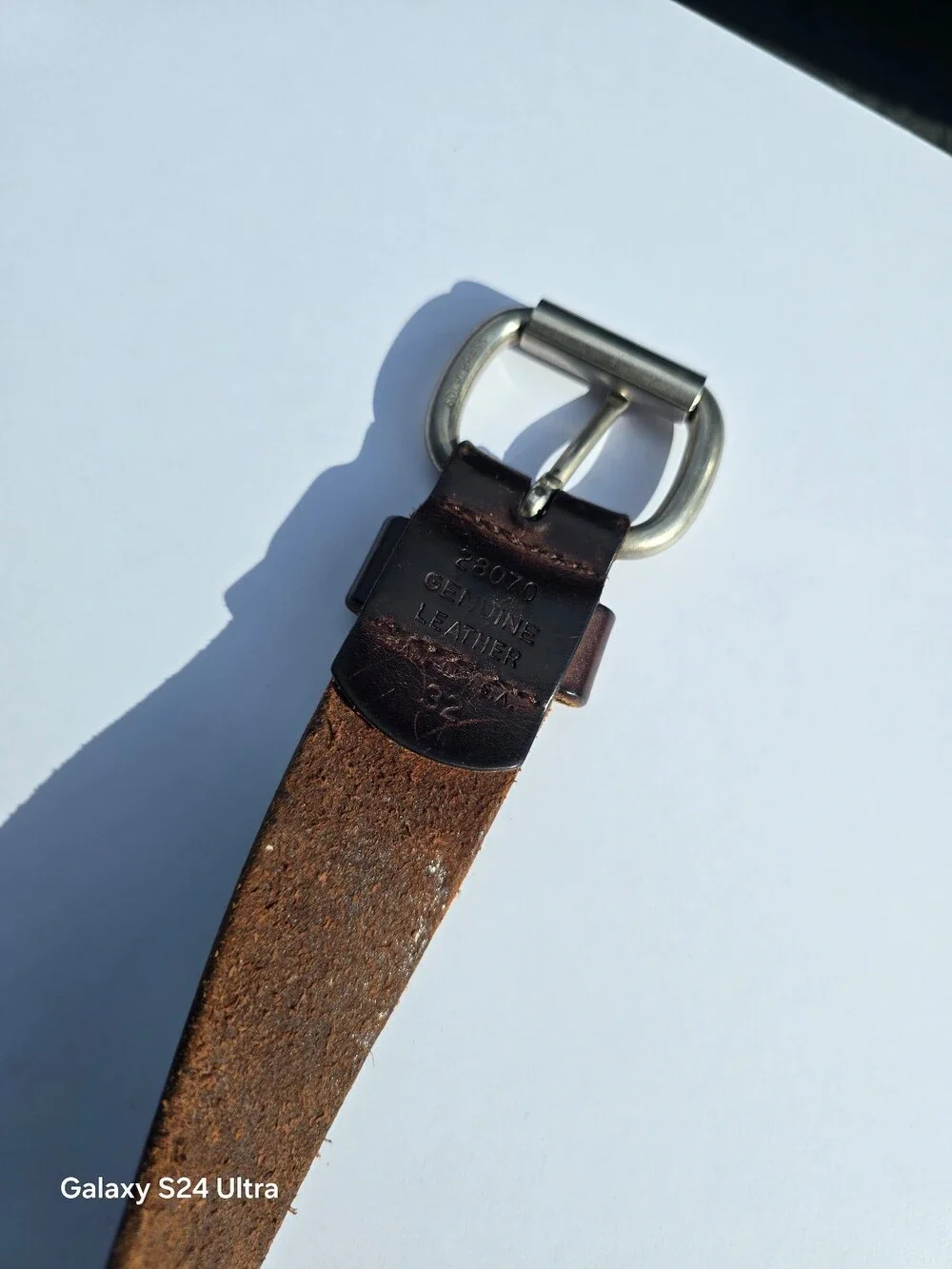 Abercrombie Fitch 90s Leather belt 38